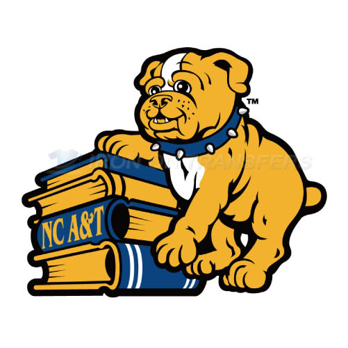 North Carolina A T Aggies Iron-on Stickers (Heat Transfers)NO.5482